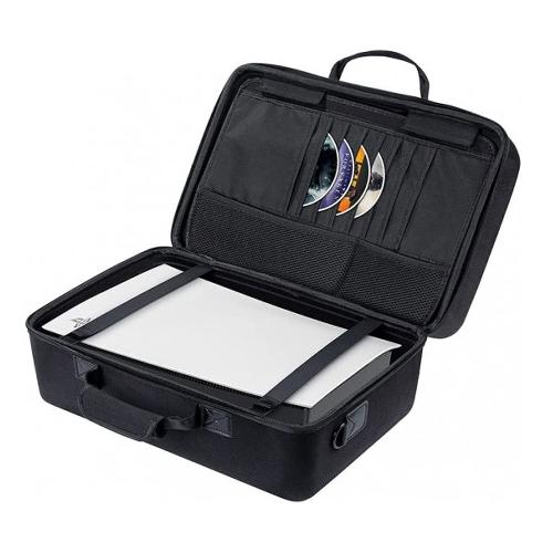 PS5 Case Travel Bag, Shockproof and Waterproof (black)