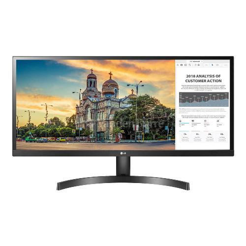 مانیتور ال جی مدل 29WK500-W سایز 29 اینچ LG 29WK500-W Class 21:9 UltraWide IPS Monitor