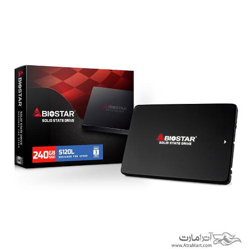 حافظه SSD اینترنال بایوستار مدل S120 ظرفیت 240 گیگابایت Biostar SSD S120 Internal SSD Drive - 240GB