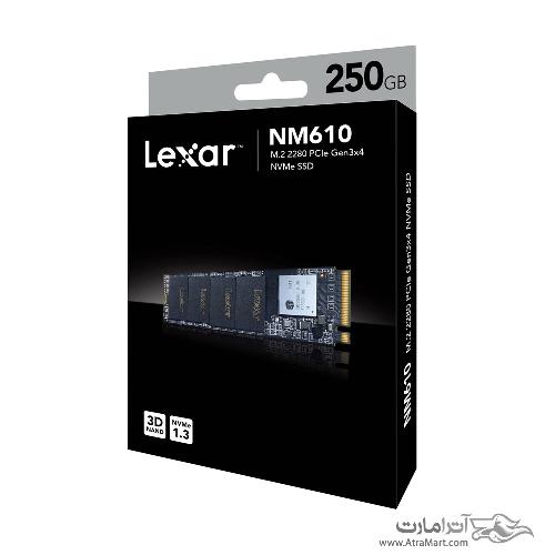 Lexar NM610 250GB M.2 2280 PCIe Gen3x4 NVMe SSD Drive