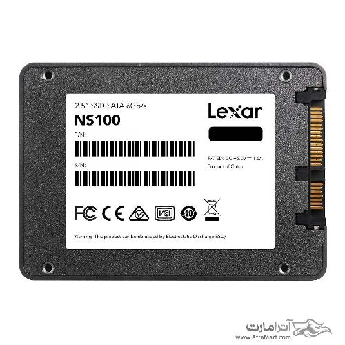 حافظه اس اس دی لکسار مدل NS100 ظرفیت 256 گیگابایت Lexar NS100 256GB Internal SSD Drive