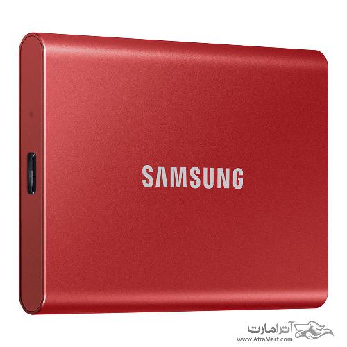 حافظه SSD اکسترنال سامسونگ مدل T7 ظرفیت 1 ترابایت Samsung T7 1TB External SSD Drive