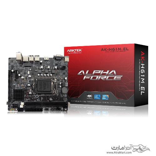 ARKTEK H61M-EL LGA 1155 MOTHERBOARD