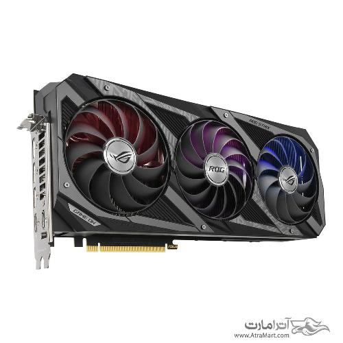 کارت گرافیک ایسوس مدل ROG STRIX RTX3090 O24G GAMING - حافظه 24 گیگابایت Asus ROG Strix RTX 3090 OC Gaming 24GB Graphics Card