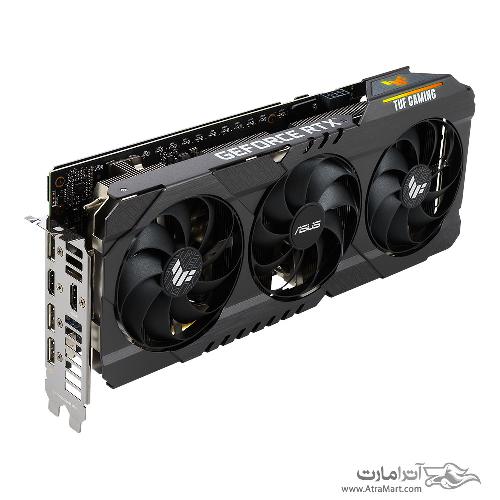 کارت گرافیک ایسوس مدل TUF-RTX3060TI-O8G-GAMING حافظه 8 گیگابایت ASUS TUF-RTX3060TI-O8G-GAMING Graphics Card