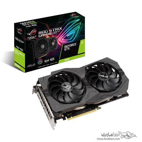 کارت گرافیک ایسوس مدل ROG-STRIX-GTX1650-O4GD6-GAMING Asus ROG-STRIX-GTX1650-O4GD6-GAMING Graphics Card