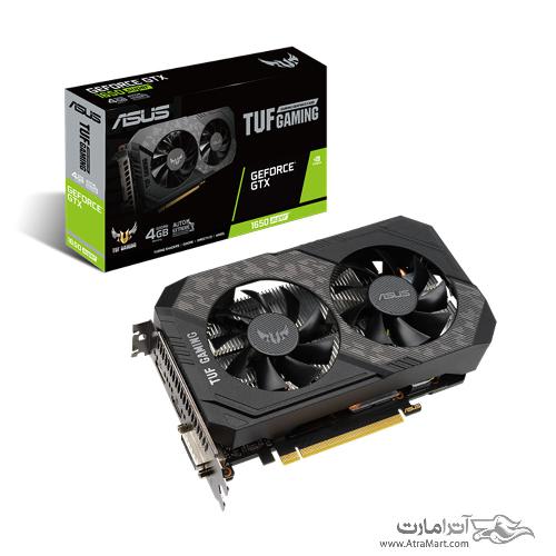 کارت گرافیک ایسوس مدل TUF-GTX1650S-4G-GAMING حافظه 4 گیگابایت Asus TUF-GTX1650S-4G-GAMING Graphics Card