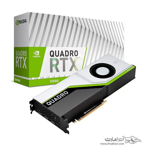 کارت گرافیک پی ان وای مدل RTX 5000 zv - حافظه 16 گیگابایت PNY NVIDIA Quadro RTX 5000 Graphics Card