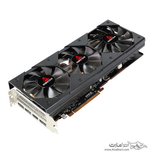 کارت گرافیک بایوستار مدل AMD Radeon RX5700XT حافظه 8 گیگابایت Biostar AMD Radeon RX5700XT 8GB Graphics Card