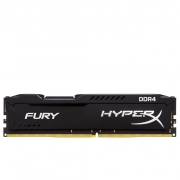 رم دسکتاپ DDR4 تک کاناله 2400 مگاهرتز کینگستون CL15 HyperX FURY ظرفیت 8 گیگابایت KingSton HyperX FURY DDR4 2400MHz CL15 Desktop RAM - 8GB