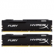 رم دسکتاپ DDR4 دو کاناله 3000 مگاهرتز CL16 کینگستون مدل HyperX FURY ظرفیت 16 گیگابایت KingSton HyperX FURY DDR4 3000MHz CL16 Dual Channel Desktop RAM - 16GB