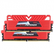رم دسکتاپ DDR4 دو کاناله 3200 مگاهرتز CL16 ژل مدل Potenza ظرفیت 8 گیگابایت Geil Evo Potenza DDR4 3200MHz CL16 Desktop RAM - 8GB