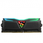 رم دسکتاپ ژل مدل Super Luce RGB Lite تک کاناله DDR4 فرکانس 3000 مگاهرتز حافظه 8 گیگابایت GEIL Super Luce RGB Lite DDR4 3000MHz CL16 Single Channel Desktop RAM - 8GB