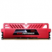 رم دسکتاپ DDR4 تک کاناله 3000 مگاهرتز CL16 ژل مدل EVO POTENZA ظرفیت 8 گیگابایت GEIL EVO POTENZA DDR4 8GB 3000MHz CL16 Single Channel Desktop RAM