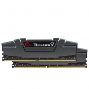 رم دسکتاپ DDR4 دو کاناله 3200 مگاهرتز CL16 جی اسکیل مدل Ripjaws V ظرفیت 16 گیگابایت G.SKILL Ripjaws V DDR4 3200MHz CL16 Dual Channel Desktop RAM - 16GB