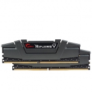 رم دسکتاپ DDR4 دو کاناله 3200 مگاهرتز CL15 جی اسکیل مدل Ripjaws V ظرفیت 32 گیگابایت G.SKILL Ripjaws V DDR4 3200MHz CL15 Dual Channel Desktop RAM - 32GB