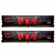 رم دسکتاپ DDR4 دو کاناله 3000 مگاهرتز CL16 جی اسکیل مدل Aegis ظرفیت 32 گیگابایت G.SKILL Aegis DDR4 3000MHz CL16 Dual Channel Desktop RAM - 32GB