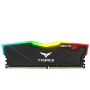 رم دسکتاپ DDR4 تک کاناله 2666 مگاهرتز CL15 تیم گروپ مدل T-Force Delta RGB ظرفیت 8 گیگابایت Team Group T-Force Delta RGB DDR4 Single Channel 2666MHz CL15 Desktop RAM - 8GB