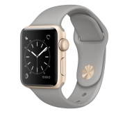Apple Watch 2 Gold Aluminum Case with Concrete Sport Band Smart Watch