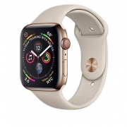Apple Watch 4 Cellular 40mm Gold Stainless Steel Case with Stone Sport Band