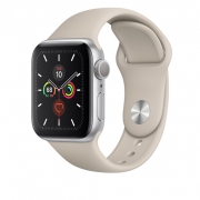 Apple Watch 5 GPS 40mm Silver Aluminum Case With Stone Sport Band