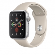 Apple Watch 5 GPS 44mm Silver Aluminum Case With Stone Sport Band