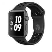 Apple Watch 3 Nike Plus 42mm Space Gray Aluminum Case With Anthracite-Black Nike Sport Band
