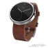 ساعت هوشمند موتورولا مدل Moto 360 سایز 46 میلیمتر با بند چرمی قهوه ای Motorola Moto 360 Brown Leather Band Smartwatch