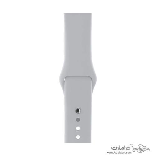 Apple Watch Series 3 GPS 42mm Silver Aluminium Case with Fog Sport Band