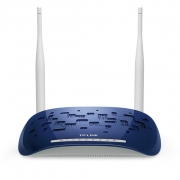 مودم روتر بی سیم تی پی لینک +ADSL2 مدل TD-W8960N TP-LINK TD-W8960N Wireless N300 ADSL2+ Modem Router