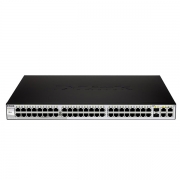 D-Link DES-1210-52 Web Smart 48-Port Switch with 4 GbE and 2 Combo SFP Slots