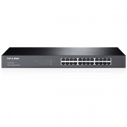 سوییچ 24 پورت گیگابیت رکمونت تی پی لینک مدل TL-SG1024 TP-Link TL-SG1024 24-Port Gigabit Rackmount Switch