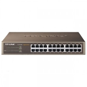 سوییچ 24 پورت گیگابیتی و دسکتاپ/رکمونت تی پی-لینک مدل TL-SG1024D TP-LINK TL-SG1024D 24-Port Gigabit Desktop/Rackmount Switch