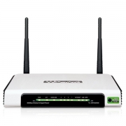 روتر بیسیم گیگابیتی نوع N تیپی لینک مدل TL-WR1042ND TP-LINK TL-WR1042ND 300Mbps Wireless N Gigabit Router