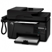 پرینتر لیزری 4 کاره اچ پی همراه با گوشی تلفن مدل MFP M127fn HP LaserJet Pro MFP M127fn with Handy Phone Multifunction Laser Printer