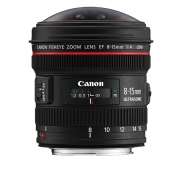 Canon EF 8-15mm f/4L Fisheye USM Lens