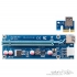 MIT Ver009S PCIE 1x to 16x Riser Card & USB 3.0 Adapter Extender