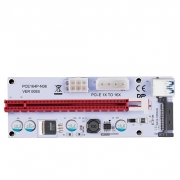 MIT Ver008S PCIE 1x to 16x Riser Card & USB 3.0 Adapter Extender