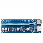MIT Ver008W PCIE 1x to 16x Riser Card & USB 3.0 Adapter Extender