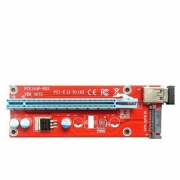 MIT Ver007S PCIE 1x to 16x Riser Card & USB 3.0 Adapter Extender