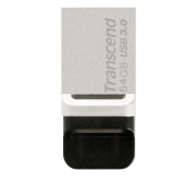 Transcend JetFlash 880S OTG USB 3.0 Flash Drive - 64GB