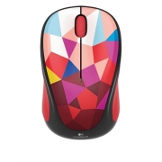 Logitech Play Collection M238 Red Facets Wireless Mouse
