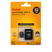 Kodak UHS-I U3 Class 10 90MBps microSDHC With Adapter - 32GB