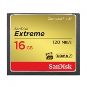 SanDisk Extreme CompactFlash 800X 120MBps - 16GB