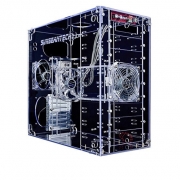 Green Acrylic Computer Cases