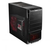 Green X3 Gaming Computer Case