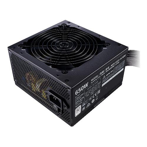 منبع تغذیه کامپیوتر کولرمستر مدل MWE 650W WHITE 230V V2 80Plus Cooler Master MWE 650W WHITE 230V V2 80Plus Power Supply