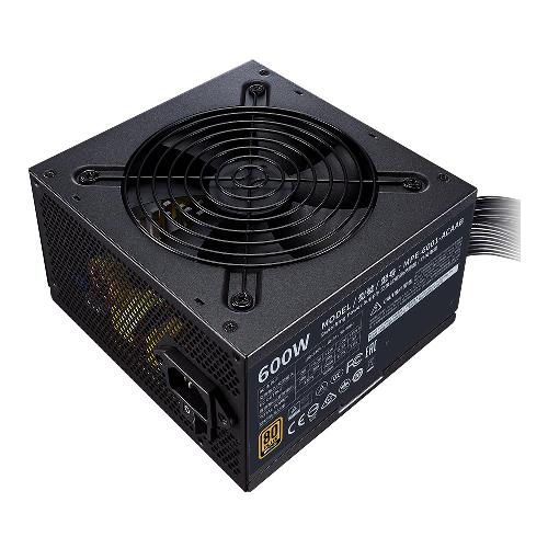 منبع تغذیه کولر مستر مدل MWE Bronze 600W cooler master MWE Bronze 600W Power Supply