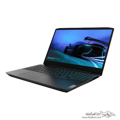 لپ تاپ لنوو مدل GAMING 3 گرافیک 4 گیگابایت Lenovo GAMING 3 I7(10750H) 16 1TB 256SSD 4G (1650) Laptop