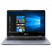 لپ تاپ ایسوس مدل VivoBook Flip 14 TP410UF گرافیک 2 گیگابایت ASUS VivoBook Flip 14 TP410UF i7(8550U) 16GB RAM 1TB+256GB SSD FHD Touch Laptop